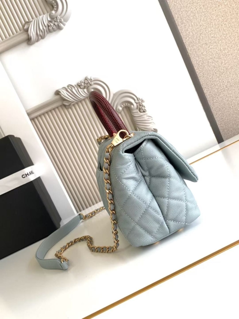 Ch**el top handle bags